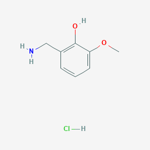 2-(aminomethyl)-6-methoxyphenol hydrochloride - (141803-91-0)
