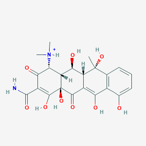 2-Naphthacenecarboxamide, 4-(dimethylamino)-1,4,4a,5,5a,6,11,12a-octahydro-3,5,6,10,12,12a-hexahydroxy-6-methyl-1,11-dioxo-, (4R,4aR,5S,5aR,6S,12aS)- - (14206-58-7)