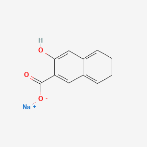 2-Naphthalenecarboxylic acid, 3-hydroxy-, sodium salt (1:1) - (14206-62-3)