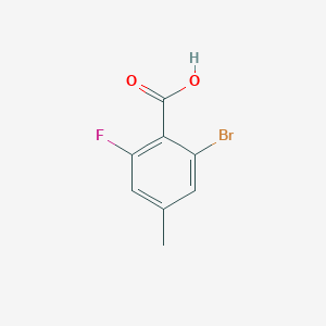 2-BROMO-6-FLUORO-4-METHYLBENZOIC ACID - (1427327-66-9)