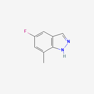 5-fluoro-7-methyl-1H-indazole - (1427377-45-4)