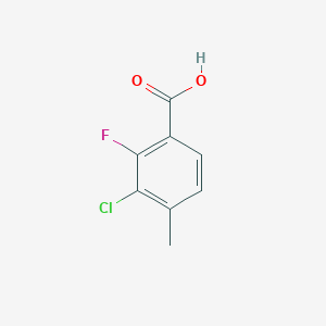 3-chloro-2-fluoro-4-methylbenzoic acid - (1427416-06-5)