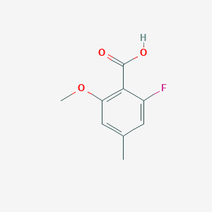 2-Fluoro-6-methoxy-4-methyl-benzoic acid - (1427416-12-3)