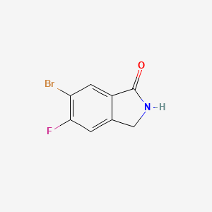 6-Bromo-5-fluoroisoindolin-1-one - (1427454-77-0)