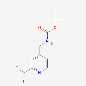 tert-Butyl (2-(difluoroMethyl)pyridin-4-yl)MethylcarbaMate - (1428532-94-8)