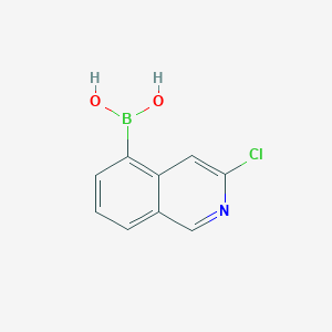 3-chloroisoquinolin-5-yl-5-boronic acid - (1429665-44-0)