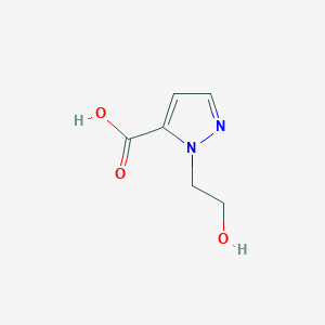 1-(2-Hydroxyethyl)-1H-pyrazole-5-carboxylic acid - (1434073-21-8)