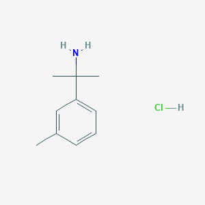 2-(3-Methylphenyl)propan-2-amine hydrochloride - (1439897-89-8)