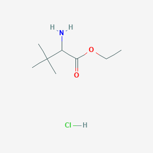 (S)-ethyl 2-amino-3,3-dimethylbutanoate hydrochloride - (144054-74-0)