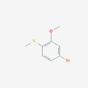 (4-Bromo-2-methoxyphenyl)(methyl)sulfane - (144369-82-4)