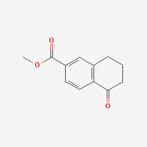 2-Naphthalenecarboxylic acid, 5,6,7,8-tetrahydro-5-oxo-, methyl ester - (144464-66-4)