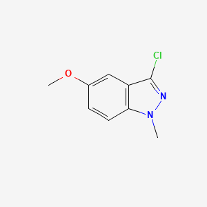 3-Chloro-5-methoxy-1-methyl-1H-indazole - (1446410-04-3)