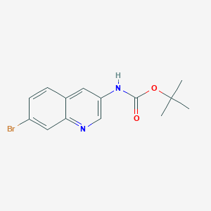 tert-butyl 7-bromoquinolin-3-ylcarbamate - (1447607-37-5)