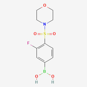(3-fluoro-4-(Morpholinosulfonyl)phenyl)boronic acid - (1447713-89-4)