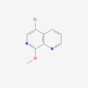 5-Bromo-8-methoxy-1,7-naphthyridine - (1447965-76-5)