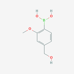 (4-(Hydroxymethyl)-2-methoxyphenyl)boronic acid - (1448869-97-3)
