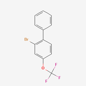 2-Bromo-4-(trifluoromethoxy)biphenyl - (1449008-27-8)