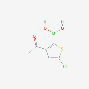 3-Acetyl-5-chlorothiophene-2-boronic acid - (1451390-79-6)