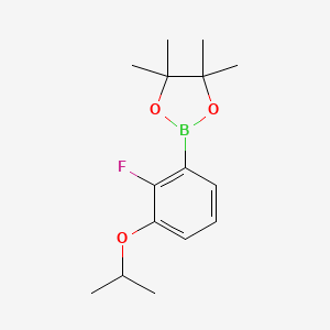 2-FLUORO-3-ISOPROPOXYPHENYLBORONIC ACID PINACOL ESTER - (1451391-00-6)