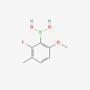 2-Fluoro-6-methoxy-3-methylphenylboronic acid - (1451392-12-3)