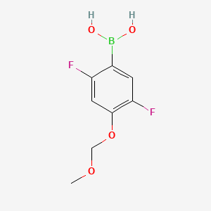 [2,5-difluoro-4-(methoxymethoxy)phenyl]boronic acid - (1451392-29-2)