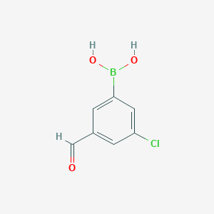 3-CHLORO-5-FORMYLPHENYLBORONIC ACID - (1451393-35-3)
