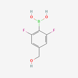[2,6-Difluoro-4-(hydroxymethyl)phenyl]boronicacid - (1451393-60-4)