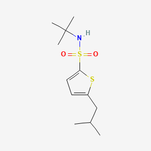 N-(tert-Butyl)-5-isobutylthiophene-2-sulfonamide - (146013-28-7)