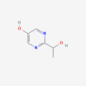 (R)-2-(1-Hydroxyethyl)pyrimidin-5-ol - (1460321-45-2)