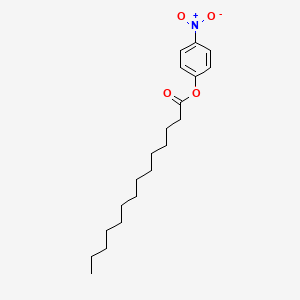 Tetradecanoic acid, 4-nitrophenyl ester - (14617-85-7)