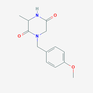 1-[(4-Methoxyphenyl)Methyl]-3-Methylpiperazine-2,5-Dione - (1465769-17-8)