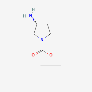 (3S)-3-amino-1-(tert-butoxycarbonyl)-pyrrolidine - (147081-44-5)