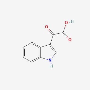 1H-Indole-3-acetic acid, α-oxo- - (1477-49-2)