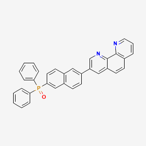[6-(1,10-Phenanthrolin-3-yl)-2-naphthyl]diphenylphosphine Oxide - (1480371-38-7)