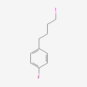 1-(4-Iodobutyl)-4-fluorobenzene - (149069-37-4)