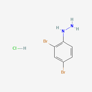 2,4-DIBROMOPHENYLHYDRAZINE HYDROCHLORIDE - (149998-17-4)