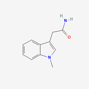 1H-Indole-3-acetamide, 1-methyl- - (150114-41-3)