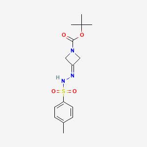 tert-butyl 3-(2-tosylhydrazono)azetidine-1-carboxylate - (1510865-66-3)