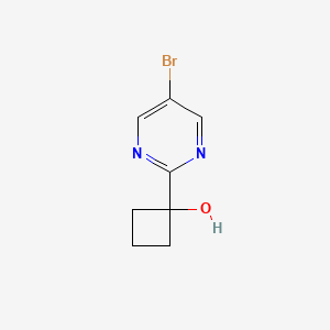 1-(5-bromopyrimidin-2-yl)cyclobutanol - (1515923-39-3)