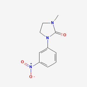 1-Methyl-3-(3-nitrophenyl)imidazolidin-2-one - (1522718-34-8)
