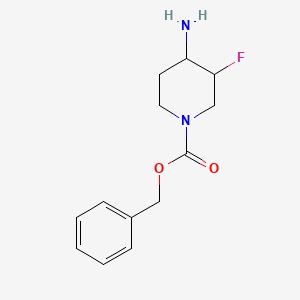 (3S,4S)-Benzyl 4-amino-3-fluoropiperidine-1-carboxylate - (1523530-09-7)