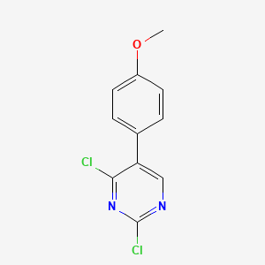 2,4-Dichloro-5-(4-methoxyphenyl)pyrimidine - (1523618-07-6)