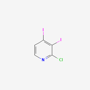 2-Chloro-3,4-diiodopyridine - (153034-91-4)