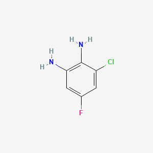 3-Chloro-5-fluorobenzene-1,2-diamine - (153505-33-0)