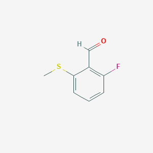 2-Fluoro-6-(methylthio)benzaldehyde - (153798-06-2)