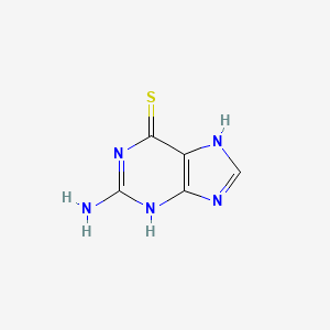 2-Amino-1H-purine-6(7H)-thione - (154-42-7)