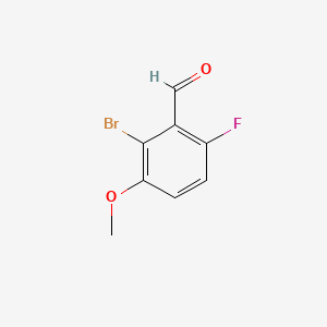 2-BROMO-6-FLUORO-3-METHOXYBENZALDEHYDE - (154650-22-3)
