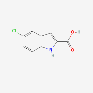 1H-Indole-2-carboxylic acid, 5-chloro-7-methyl- - (15936-74-0)