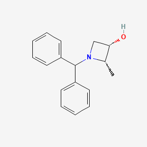 1-(diphenylmethyl)-2-methylazetidin-3-ol,cis- - (159651-60-2)