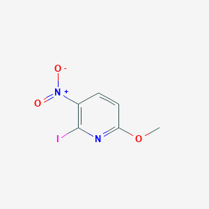 2-iodo-6-methoxy-3-nitropyridine - (1600094-08-3)